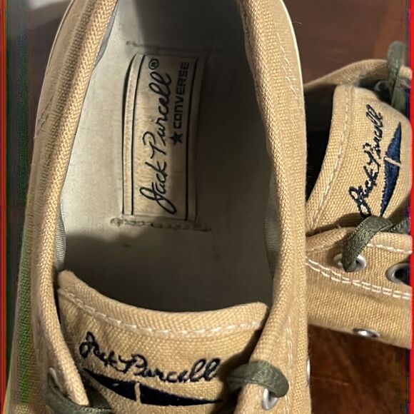 🔥🔥 CONVERSE JACK PURCELL Sneakers - Good Condition - Men 7 / Women 8.5 - Picture 3 of 8